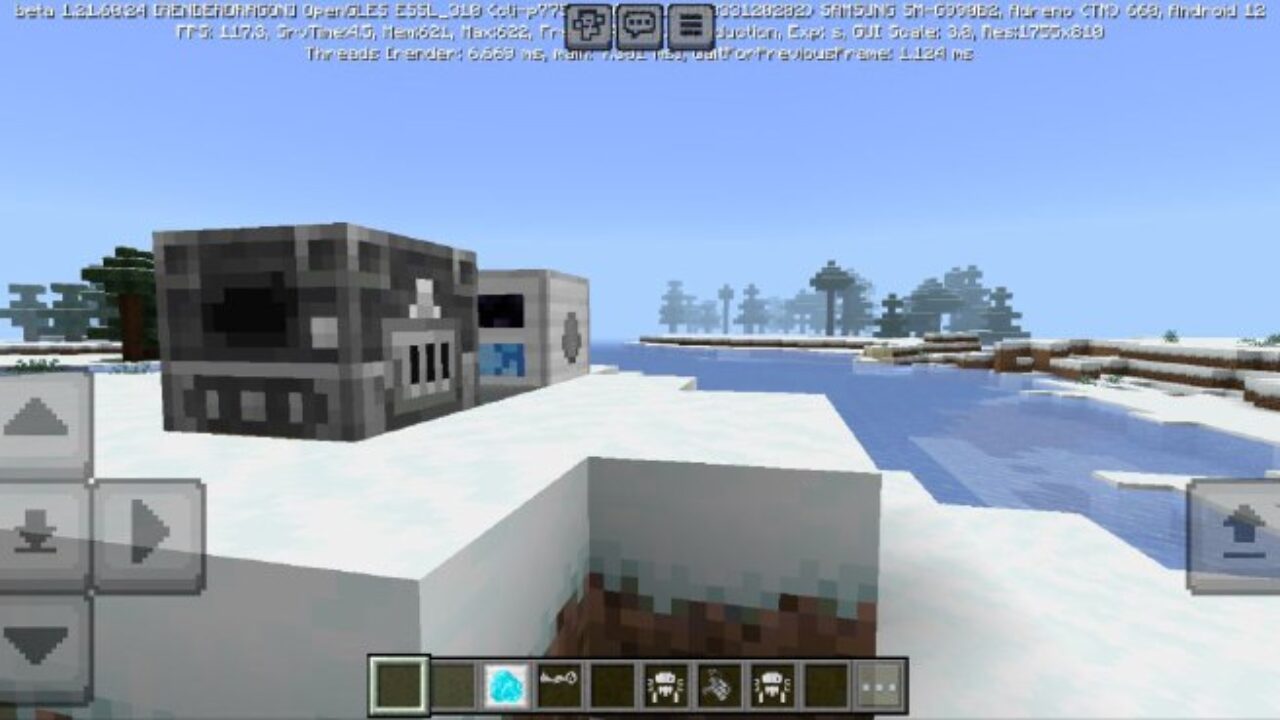 Blocks from Attack on Titan Mod for Minecraft PE