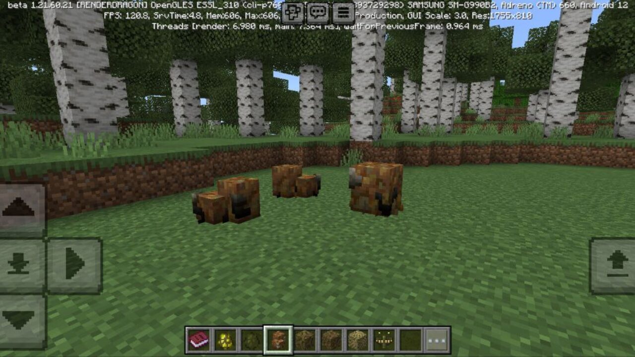 Blocks from Cave Dweller Mod for Minecraft PE