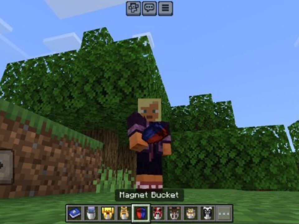 Buckets Mod for Minecraft PE