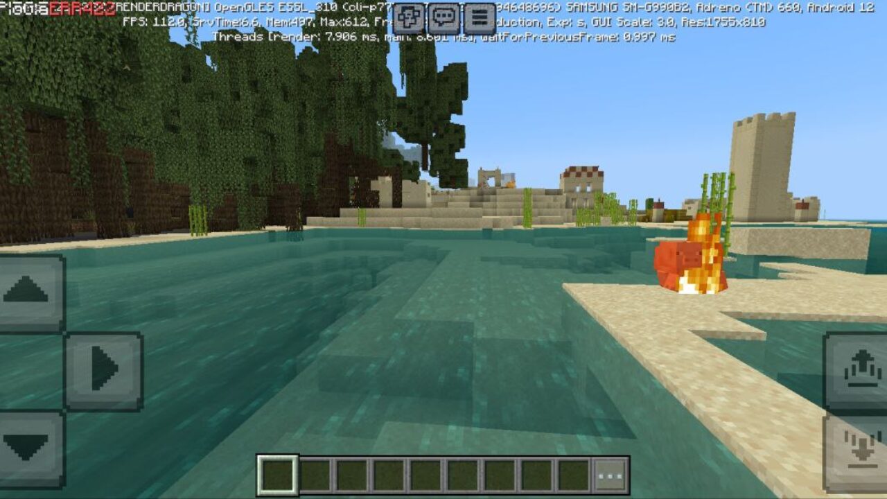 Burning Mob from Error 422 Mod for Minecraft PE