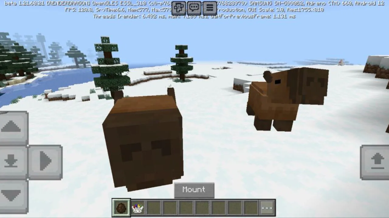 Capybaras Mod for Minecraft PE