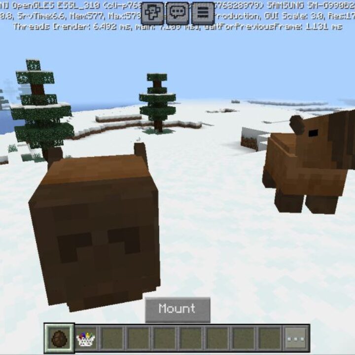 Capybaras Mod for Minecraft PE