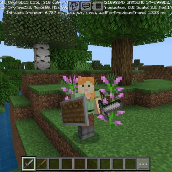 Complex Left Hand Texture Pack for Minecraft PE