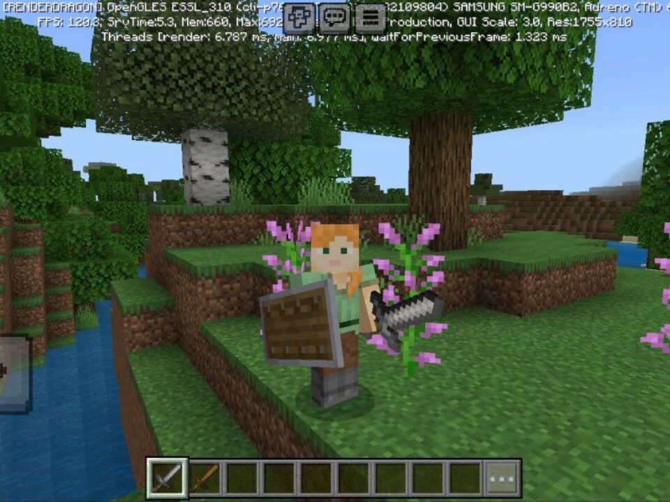 Complex Left Hand Texture Pack for Minecraft PE