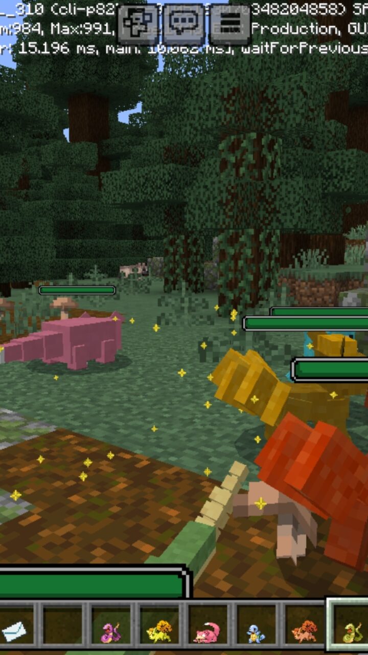 Craftmon Legacy from Pokemon Mod for Minecraft PE