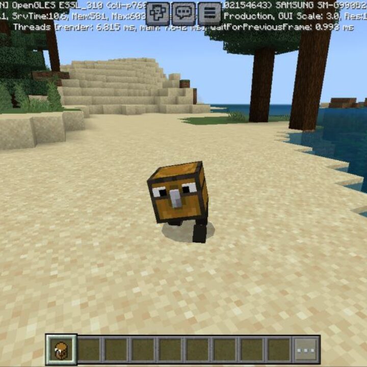 Crazy Chest Mod for Minecraft PE