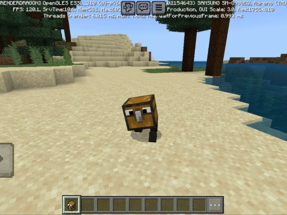 Crazy Chest Mod for Minecraft PE