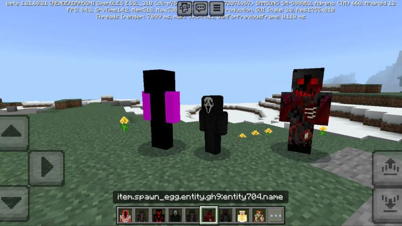 Creepypasta from the Fog Mod for Minecraft PE