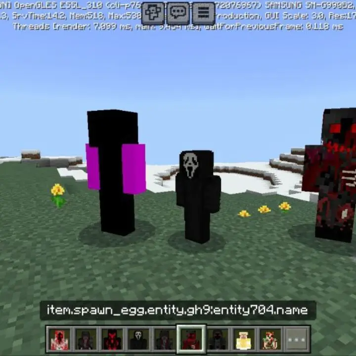 Creepypasta from the Fog Mod for Minecraft PE