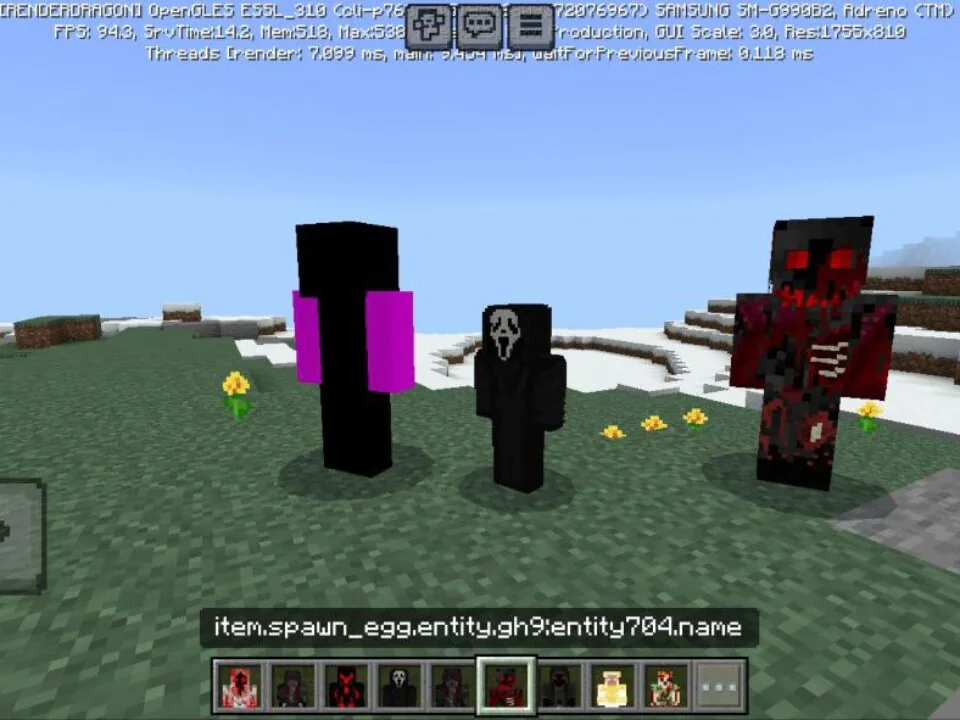 Creepypasta from the Fog Mod for Minecraft PE