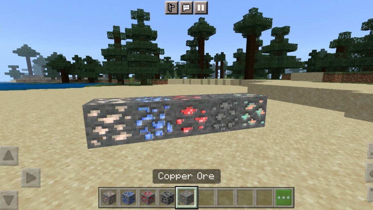 Day from Glowing Ores Texture Pack for Minecraft PE