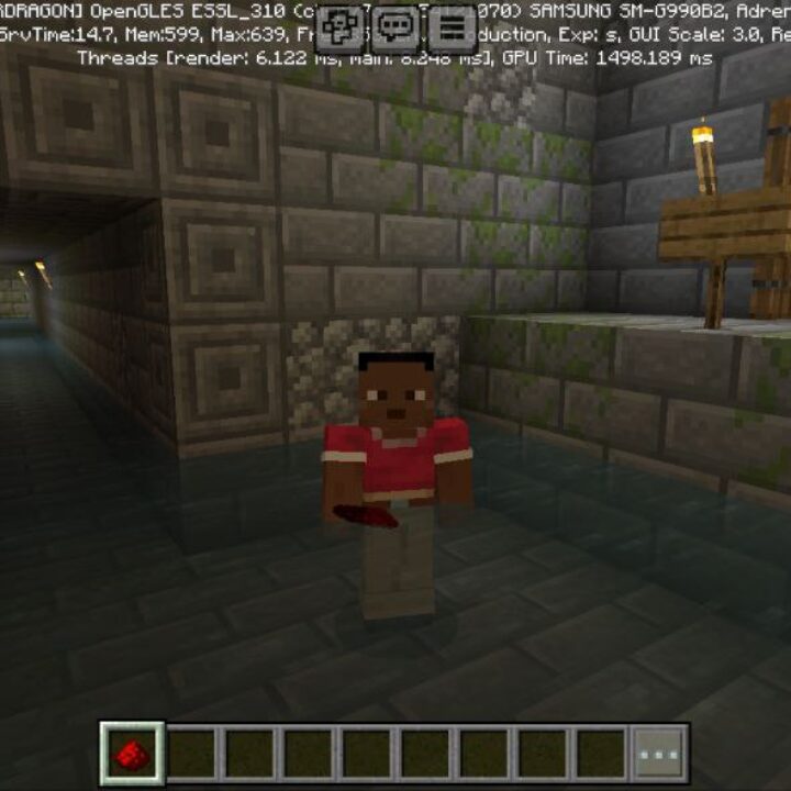 Escape The Zombie Dungeon Map for Minecraft PE