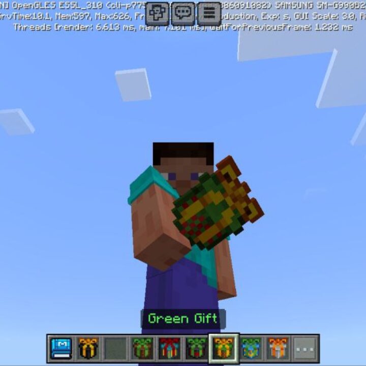 Gifts Mod for Minecraft PE