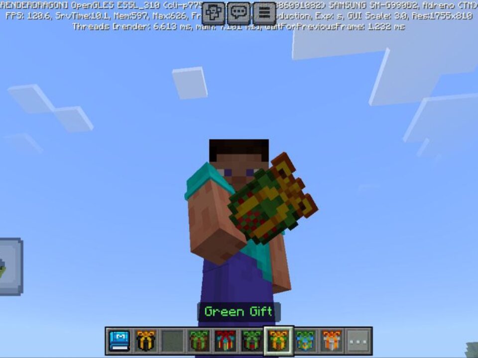 Gifts Mod for Minecraft PE