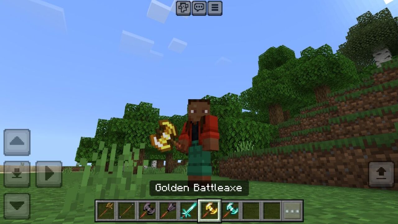 Golden from Spartan Weaponry Mod for Minecraft PE