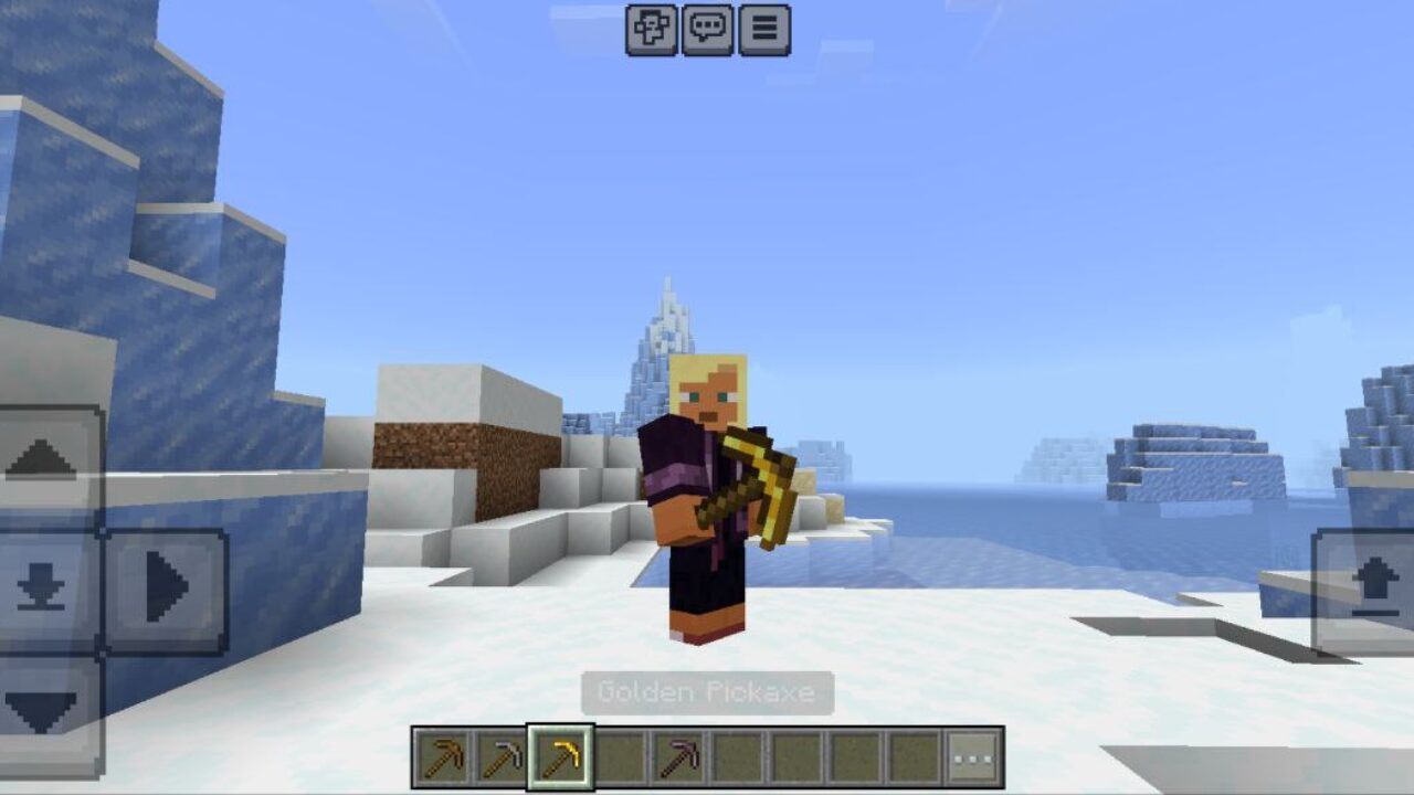 Golden from Vein Miner Mod for Minecraft PE