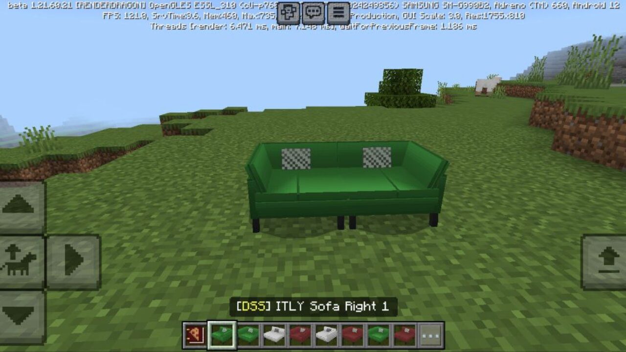 Green from Italy Build Set Mod for Minecraft PE