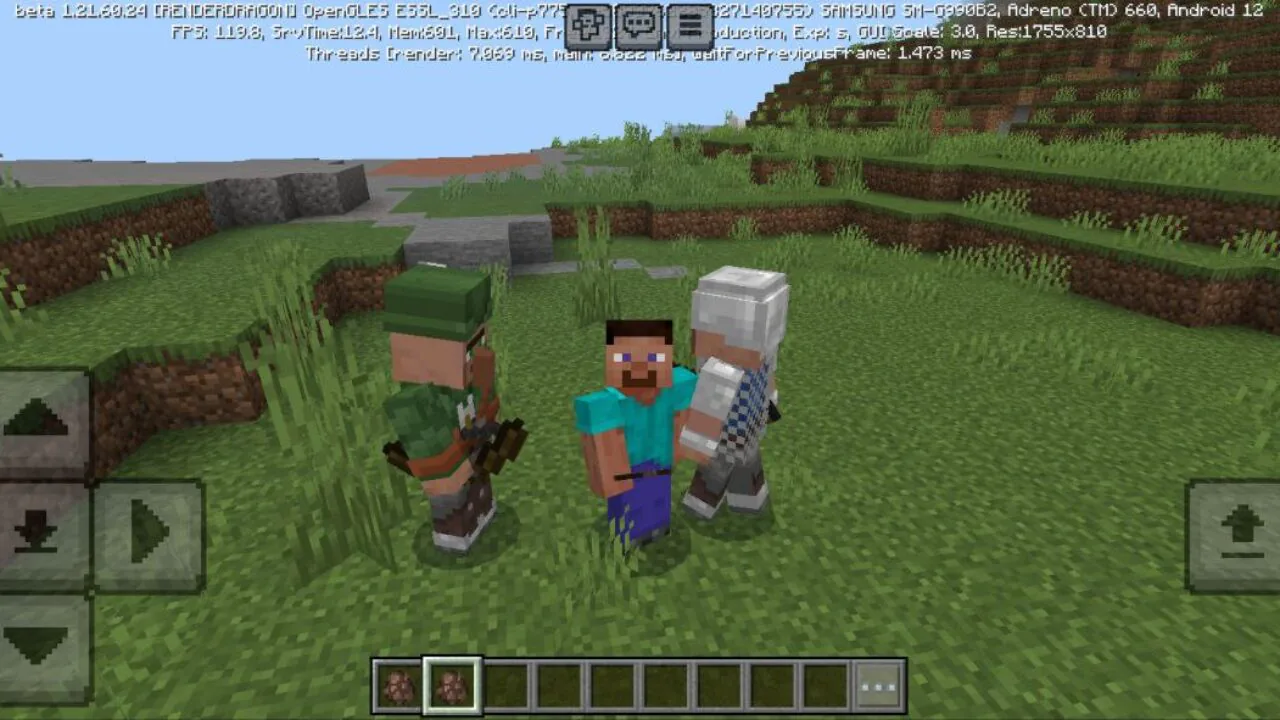 Guard Villager Mod for Minecraft PE