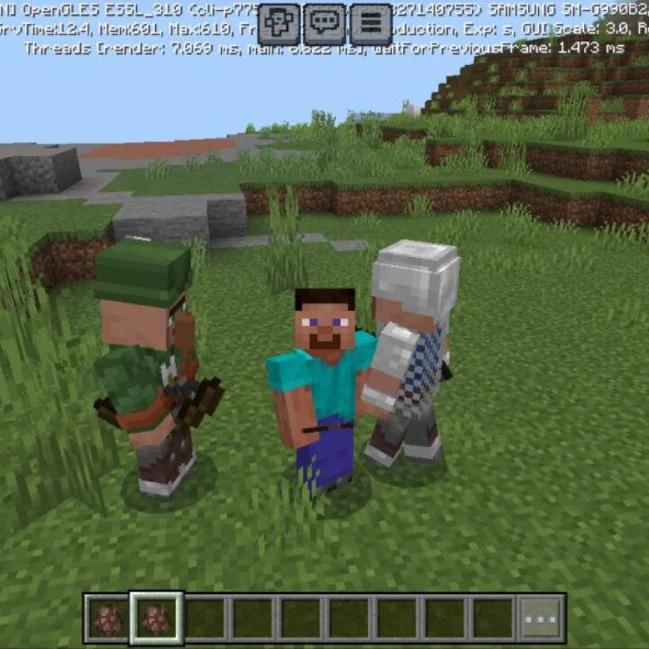 Guard Villager Mod for Minecraft PE