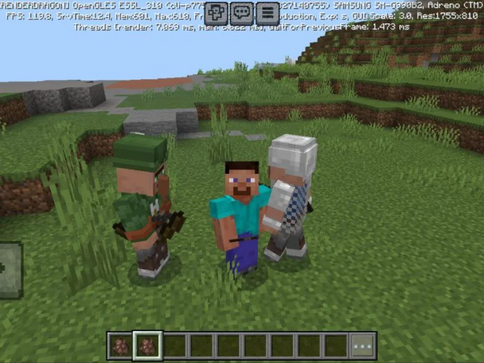 Guard Villager Mod for Minecraft PE