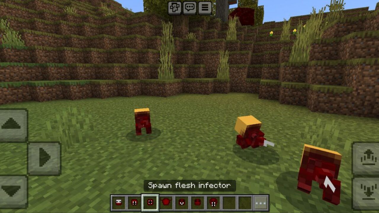 Infector from The Flesh that Hates Mod for Minecraft PE