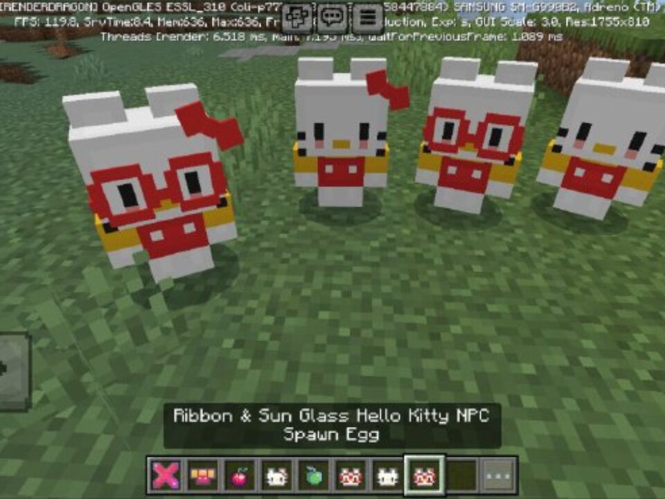 Kitty Mod for Minecraft PE