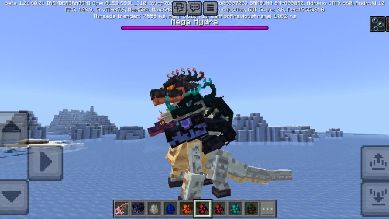 Mega from Hydra Bosses Mod for Minecraft PE