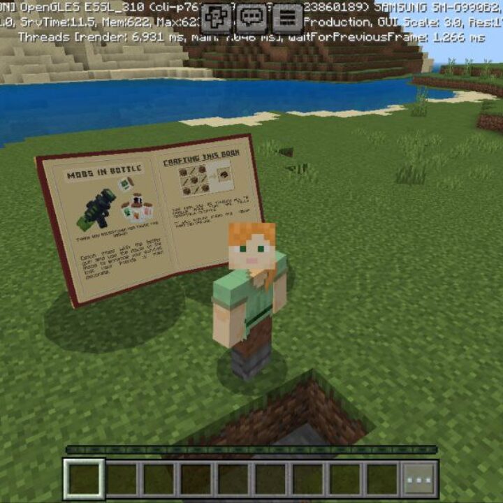 Mobs in Bottle Mod for Minecraft PE