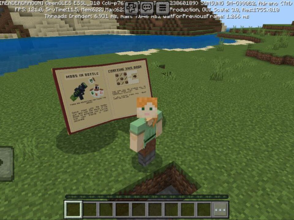 Mobs in Bottle Mod for Minecraft PE