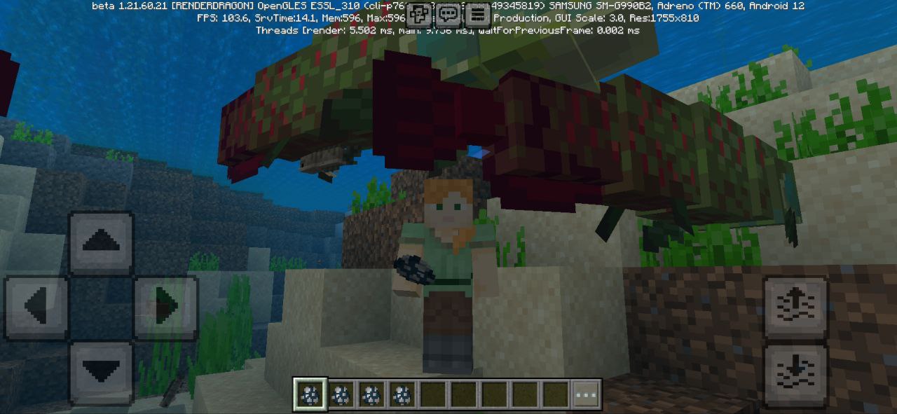Download Monster Fish Mod for Minecraft Bedrock Edition