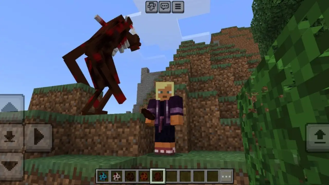 Monster from SkinWalker Mod for Minecraft PE