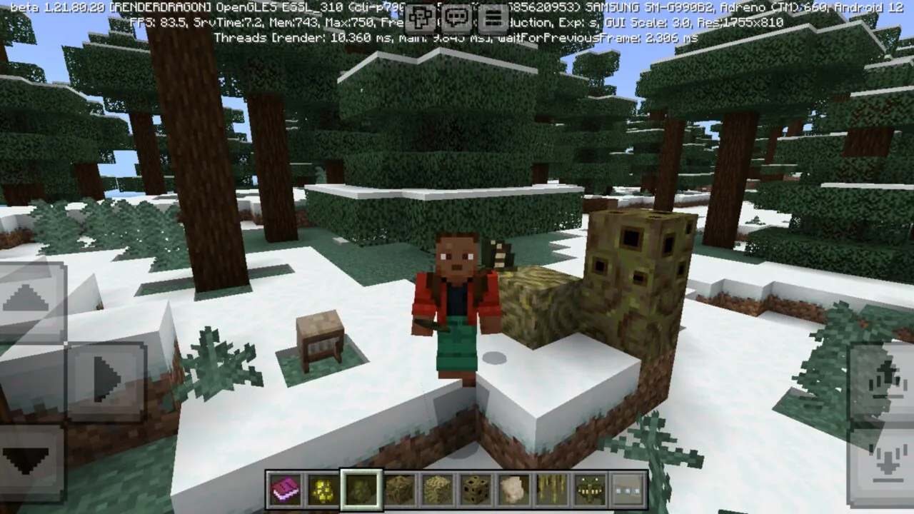 More Options from Cave Dweller Mod for Minecraft PE