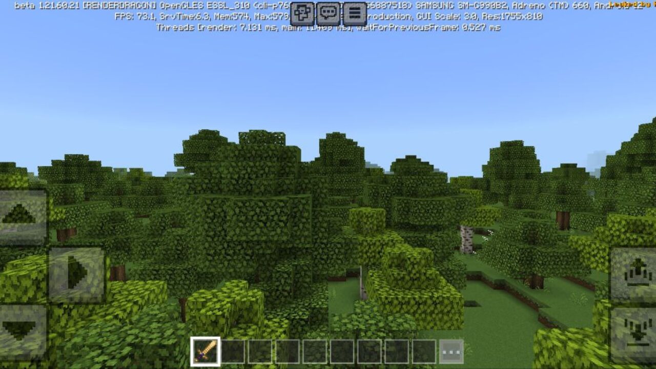 Nature from Mizuno Craft Texture Pack for Minecraft PE