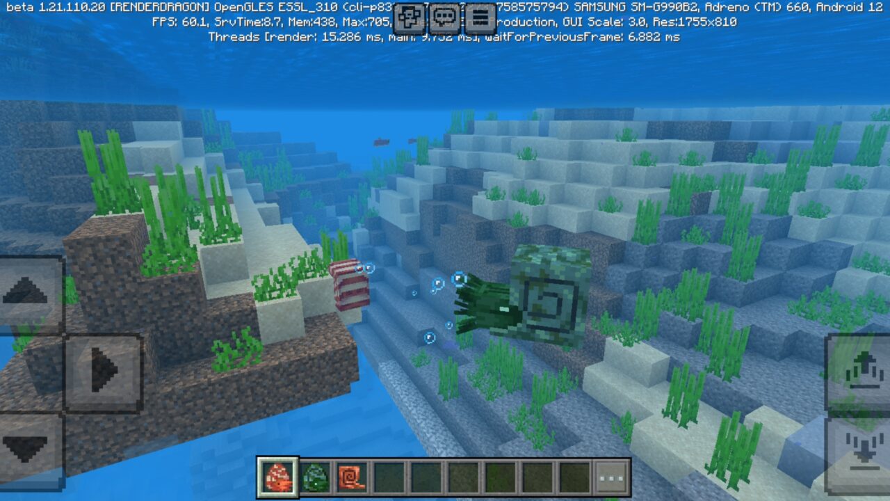 Nautilus of Mayhem from Nautilus Mod for Minecraft PE
