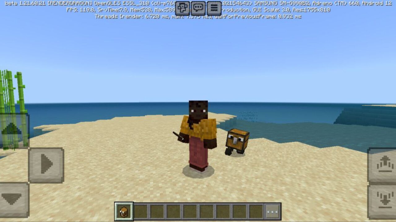 New Mob from Crazy Chest Mod for Minecraft PE