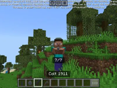 Old Guns Mod for Minecraft Bedrock