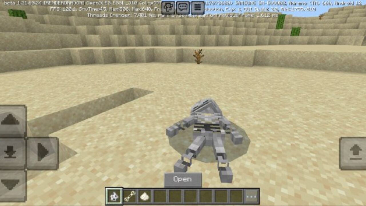 Open from Corpse Mod for Minecraft PE