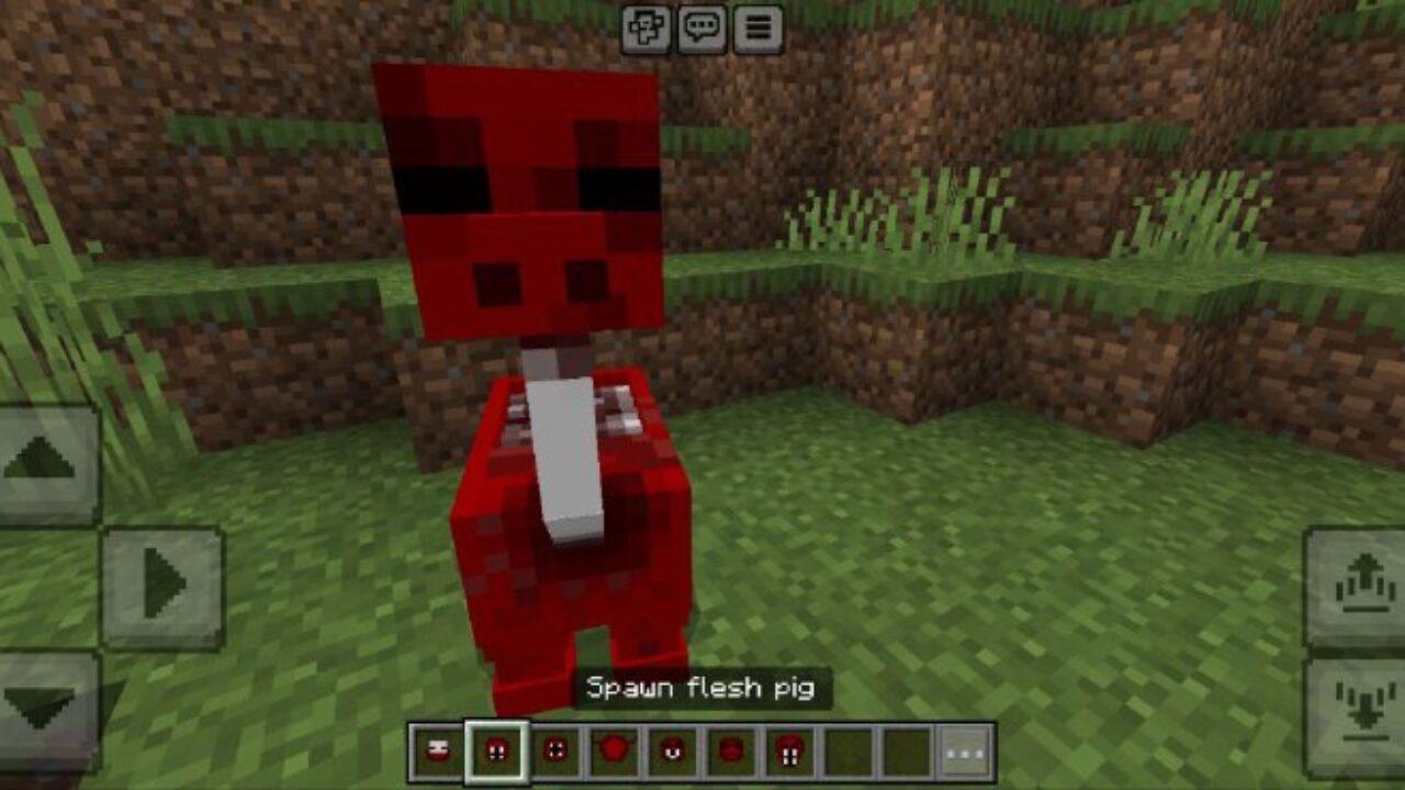 Pig from The Flesh that Hates Mod for Minecraft PE