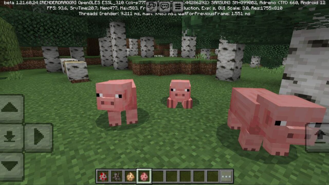 Pigs from Ai and Animations Mod for Minecraft PE