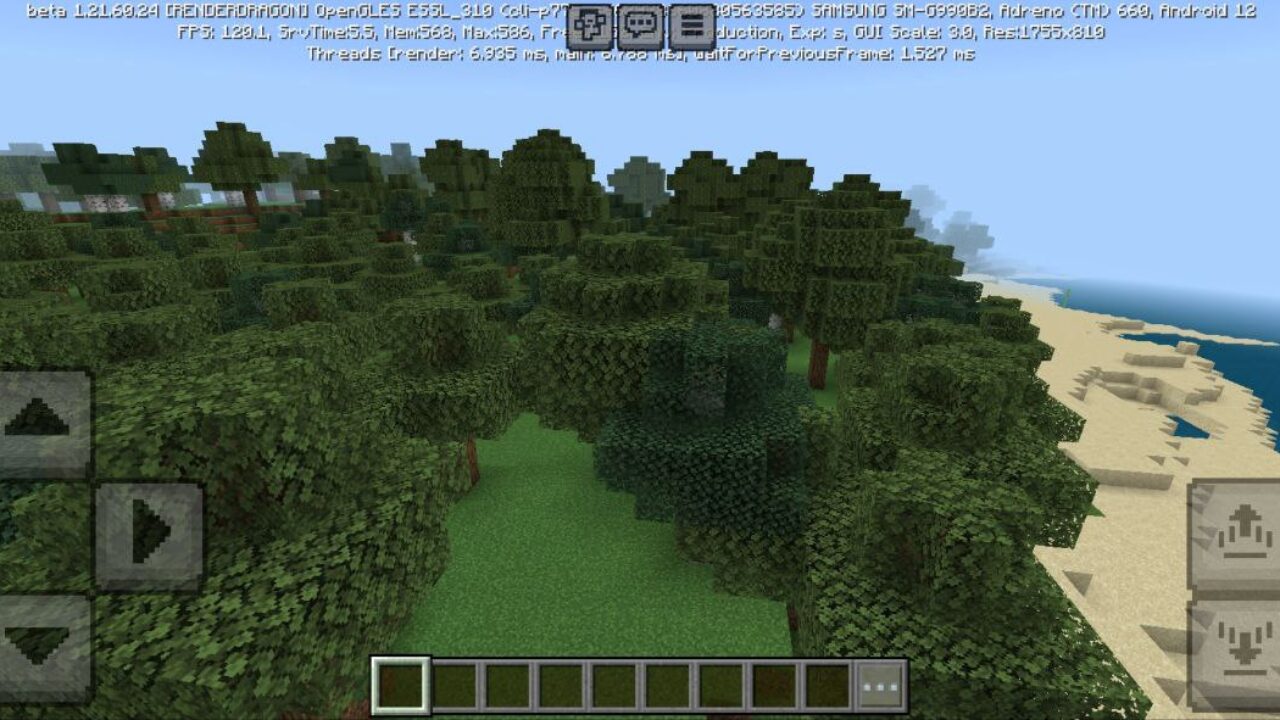 Realistic from Dynamic Surroundings Texture Pack for Minecraft PE