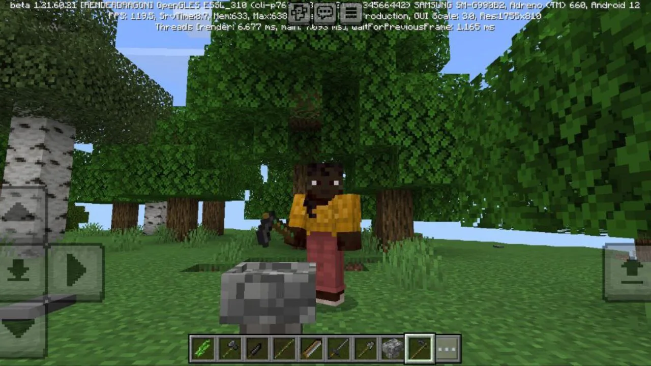 Realistic Progress Mod for Minecraft PE