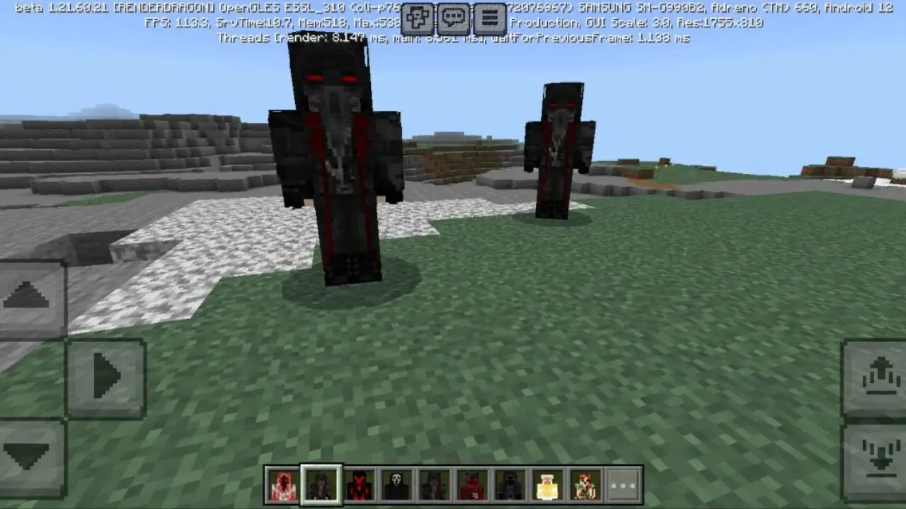 Scary from Creepypasta from the Fog Mod for Minecraft PE