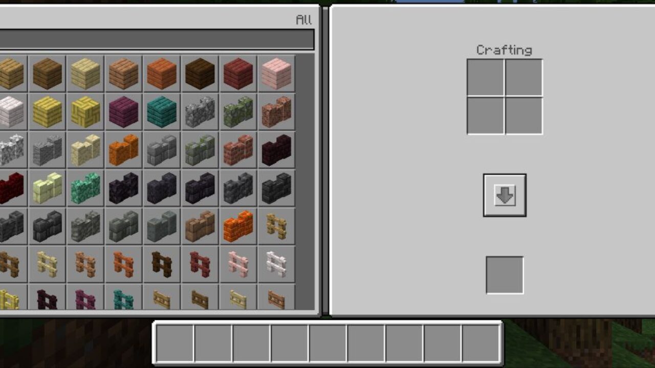 Settings from Fast Craft Mod for Minecraft PE