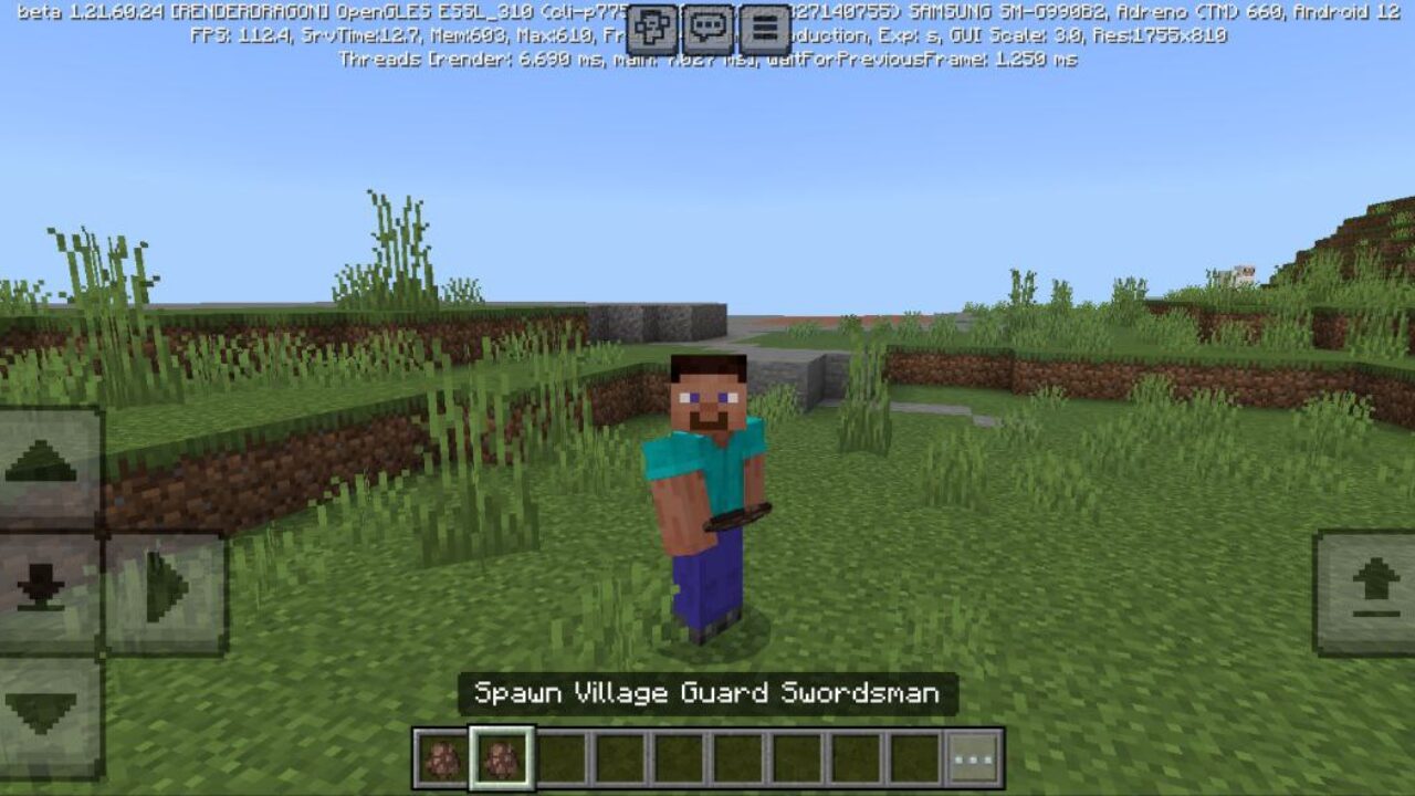 Spawn from Guard Villager Mod for Minecraft PE