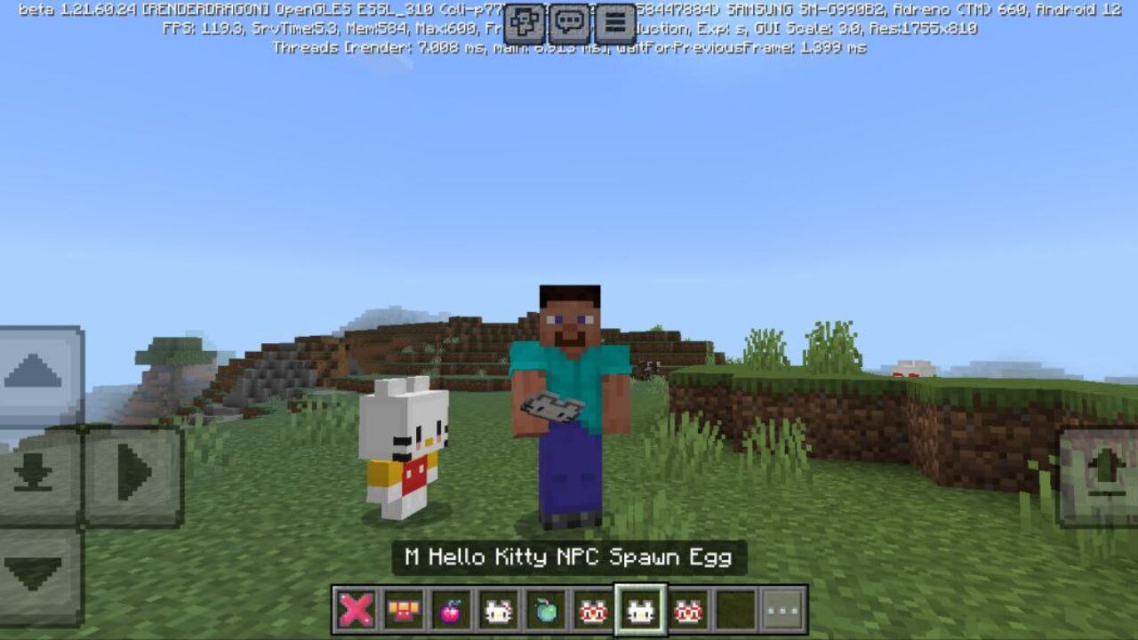 Spawn from Kitty Mod for Minecraft PE