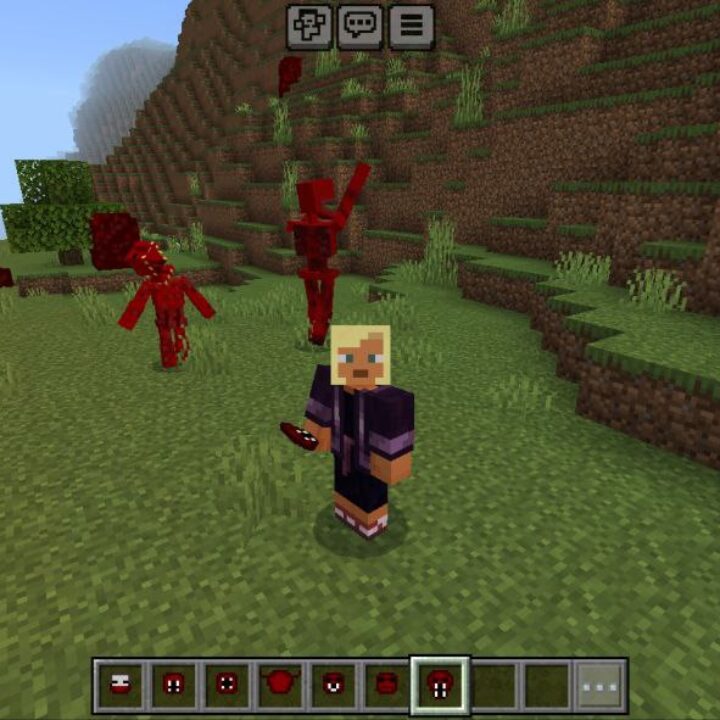 The Flesh that Hates Mod for Minecraft PE