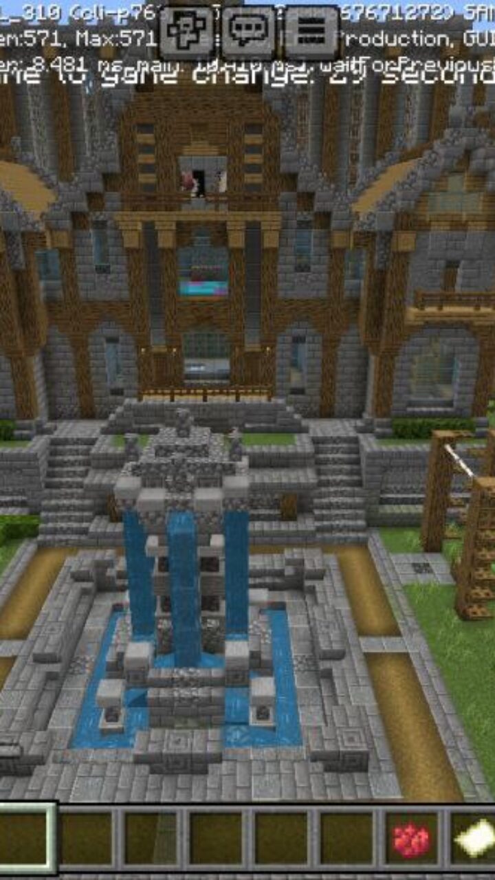 Top View from Glide Map for Minecraft PE