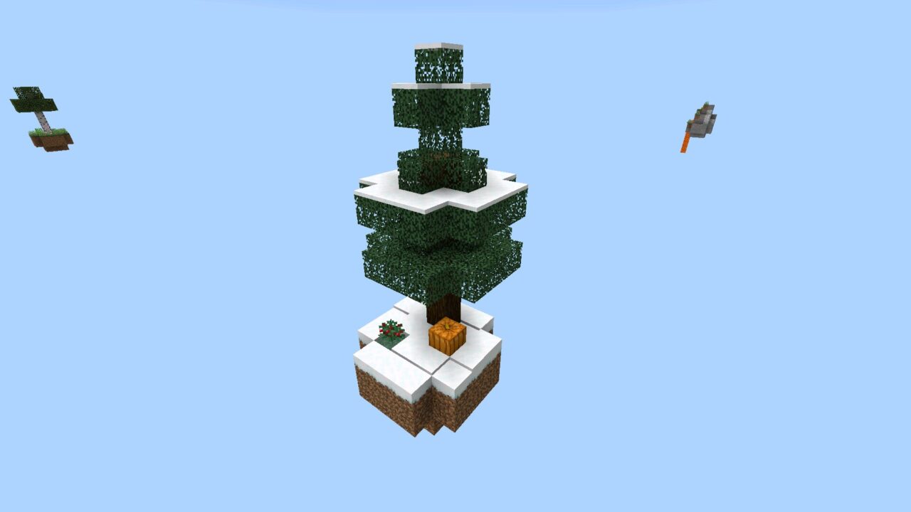 Tree from Skyblock Map for Minecraft PE