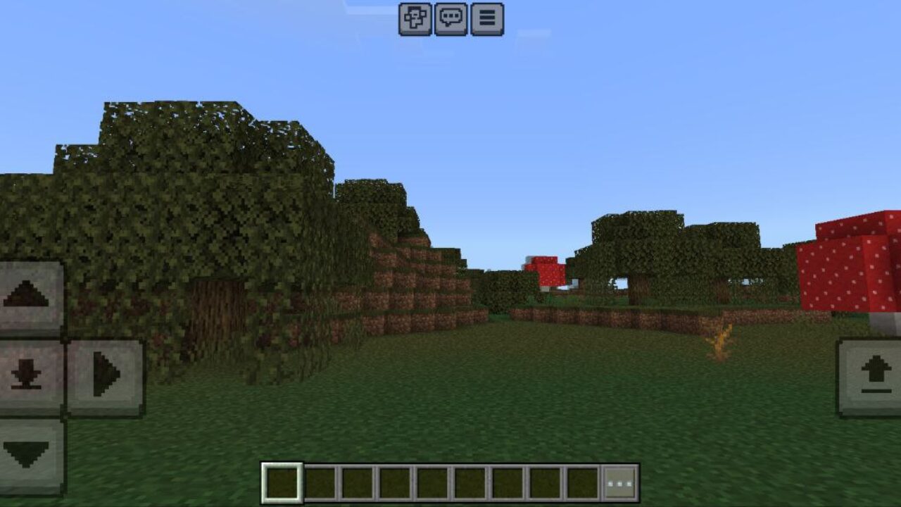 Trees from RTX Texture Pack for Minecraft PE