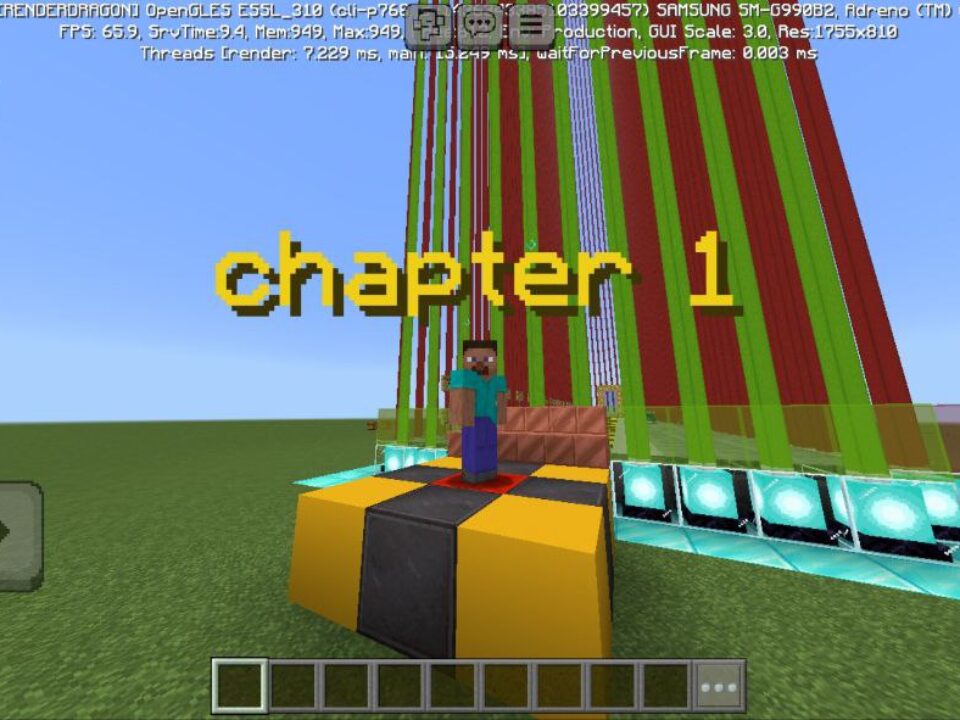 Tutorial Command Map for Minecraft PE